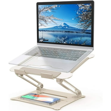 Silver Laptop Stand Aluminum Laptop Riser Foldable Tablet Desktop Holder Compatible with MacBook Air Pro HP Auswaur Multi-Angle Adjustable Portable Computer Stand More 10-15.6” Notebooks Dell Silver Laptop Stand Aluminum Laptop Riser Foldable Tablet Desktop Holder Compatible with MacBook Air Pro HP Auswaur Multi-Angle Adjustable Portable Computer Stand More 10-15.6” Notebooks Dell